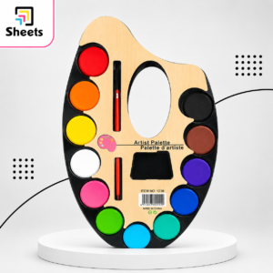 ألوان مائية | Watercolour Paint Set – 12 Colours