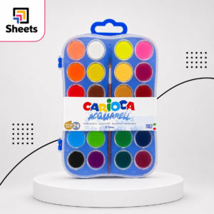 ألوان مائية Carioca | Acquarell Watercolours – 24 Colours