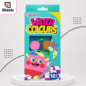 ألوان مائية Casber |Water Colours – 12 Colours