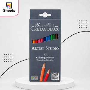 ألوان خشبية Cretacolor Artist Studio | Coloring Pencils – 12 Colours