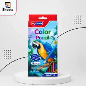 ألوان خشبية Skyglory Triangular | Coloured Pencils – 12 Colours
