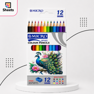 ألوان خشبية Micro | Coloured Pencils – 12 Colours