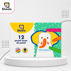 ألوان باستيل زيتي Adel | Adel Oil Pastels – 12 Colours