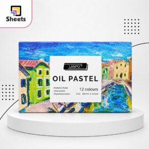 ألوان باستيل زيتي| Lanpo Oil Pastels – 12 Colours