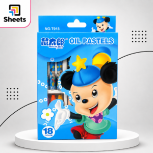 ألوان Oil Pastel- Mouse Boy –18لون