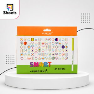 فلوماستر كبير | Y-PLUS Smart Fibre Pens – 24 Colours