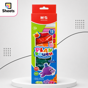 صلصال تشكيل M&G كبير | M&G Play Dough – 12 Colours