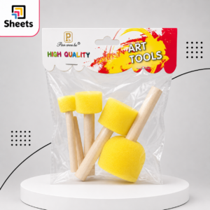 Foam Paint Dabbers Set – 5 Pieces | طقم مدقات إسفنج للرسم – 5 قطع