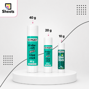 Stanger Glue Stick | لاصق ورق ستيك – أحجام متعددة