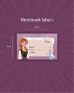 Notebook Labels - 30 Pcs - Image 2