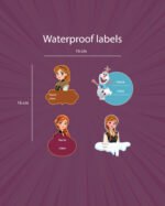 Waterproof Labels - 4 Pcs - Image 2