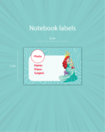 Notebook Labels - 30 Pcs - Image 3