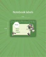 Notebook Labels - 30 Pcs - Image 5