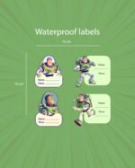Waterproof Labels - 4 Pcs - Image 5