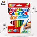 Carioca Joy Super Washable Soft Markers – 24 Colours