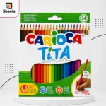 Carioca Tita Coloured Pencils – 24 Colors