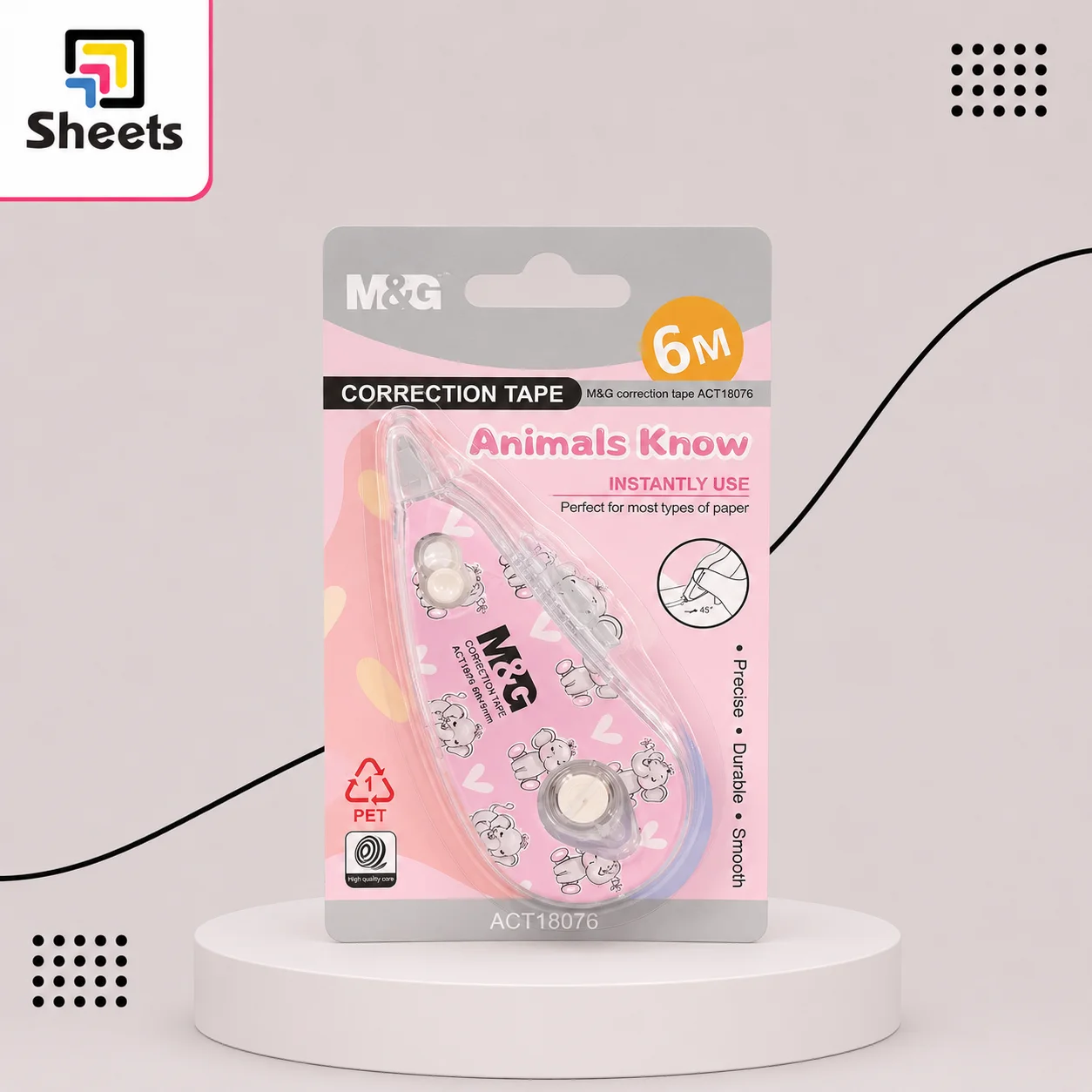 ChatGPT-Image-Jul-11-2026-11_59_09-AM M&G Animals Know Correction Tape 6m × 5mm - Image 1