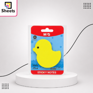 M&G Duck Sticky Notes | ورق ملاحظات لاصق – شكل بطة