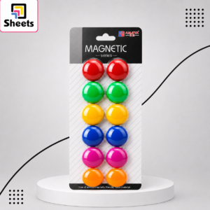 Magnetic Card 12PCS | مغناطيس سبورة – 12 قطعة