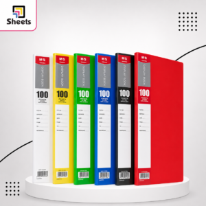 M&G Display Book 100 Pockets | ملف عرض مستندات – 100 جيب