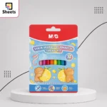 M&G Plastic Crayons Set – 12 Colours