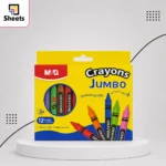 M&G Jumbo Crayons – 12 Colours