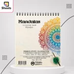 Mandalas Colouring Book – Geometric Designs (20 Pages)