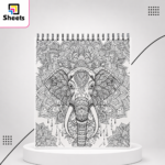 Mandalas Colouring Book – Animal Designs (20 Pages) - Image 2