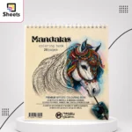 Mandalas Colouring Book – Animal Designs (20 Pages)