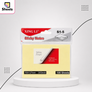 Xingli S1-5 Sticky Notes – 3×5" |100sheets ملاحظات لاصقة مقاس