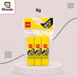 Deli Glue Stick Pack – 3 × 8g