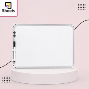 MG Magnetic Whiteboard 25 × 35 cm with Marker | سبورة وايت بورد مغناطيس 25 × 35 سم مع قلم