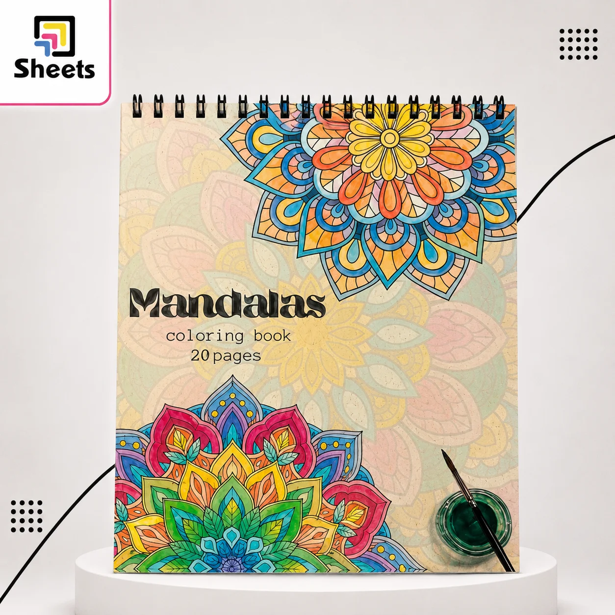 ChatGPT-Image-Jul-9-2026-10_33_31-AM Mandalas Colouring Book – Floral Mandala Designs (20 Pages) - Image 1