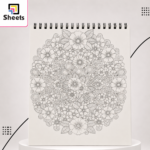 Mandalas Colouring Book – Floral Mandala Designs (20 Pages) - Image 2