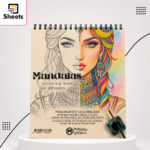 Mandalas Colouring Book – Beautiful Women Designs (20 Pages)
