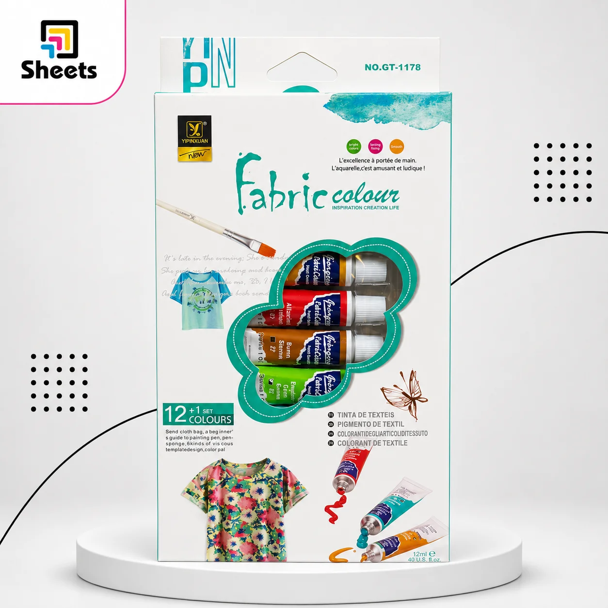 ChatGPT-Image-Jun-21-2026-03_26_38-PM Fabric Paint Tubes – 12+1 Colours - Image 1