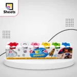 Carioca Doughy|Play Dough – 6 Colours Large Jars