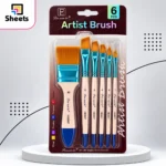 Artist Brush Set – 6 Brushes