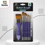 Artist Brush Set – 6 Brushes