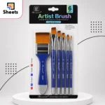 Artist Brush Set – 6 Brushes