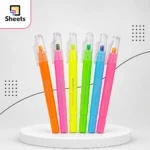 Writech Neon Highlighter Set – 6 Colours