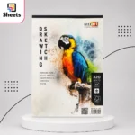 Smart World of Art Sketch Pad – 320gsm (50×70 cm, 10 Sheets)