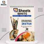 White Sketch(25×35 cm)Pad  – 150gsm (12 Sheets)