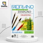 Drawing Pad(29.7×42 cm) Fabriano Accademia – A3 (140gsm, 20 Sheets)