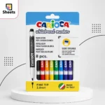 Carioca Whiteboard Markers – 8 Colours (Medium Tip 2.8mm)
