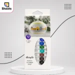 Acrylic Colours – 12 Colours (6 ml)