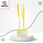 Zhuang Pai ID Card Holder (Vertical / Horizontal) – Yellow | حامل بطاقة تعريف (رأسي / أفقي) – أصفر