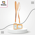 Zhuang Pai ID Card Holder (Vertical / Horizontal) – Orange | حامل بطاقة تعريف  (رأسي / أفقي) – برتقالي