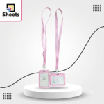 Zhuang Pai ID Card Holder (Vertical / Horizontal) – Pink | حامل بطاقة تعريف Zhuang Pai (رأسي / أفقي) – بينك