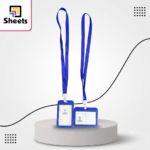 Zhuang Pai ID Card Holder (Vertical / Horizontal) – blue| حامل بطاقة تعريف Zhuang Pai (رأسي / أفقي) - ازرق